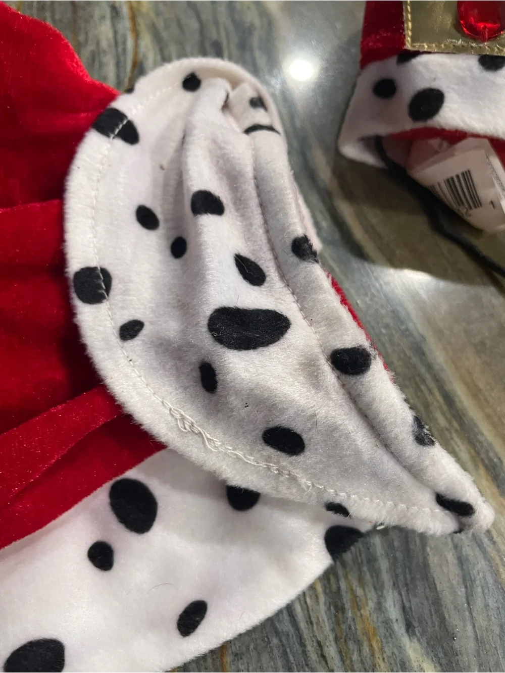 Pet Royal King Costume Crown Hat and cape Red Gold XS